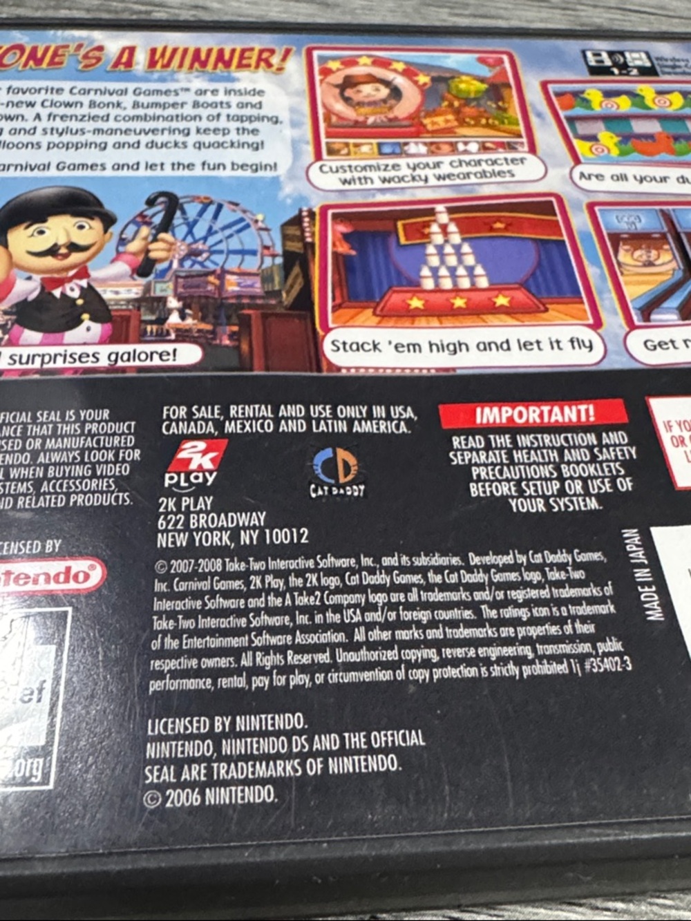 Carnival Games - Nintendo DS Game - Picture 6 of 16